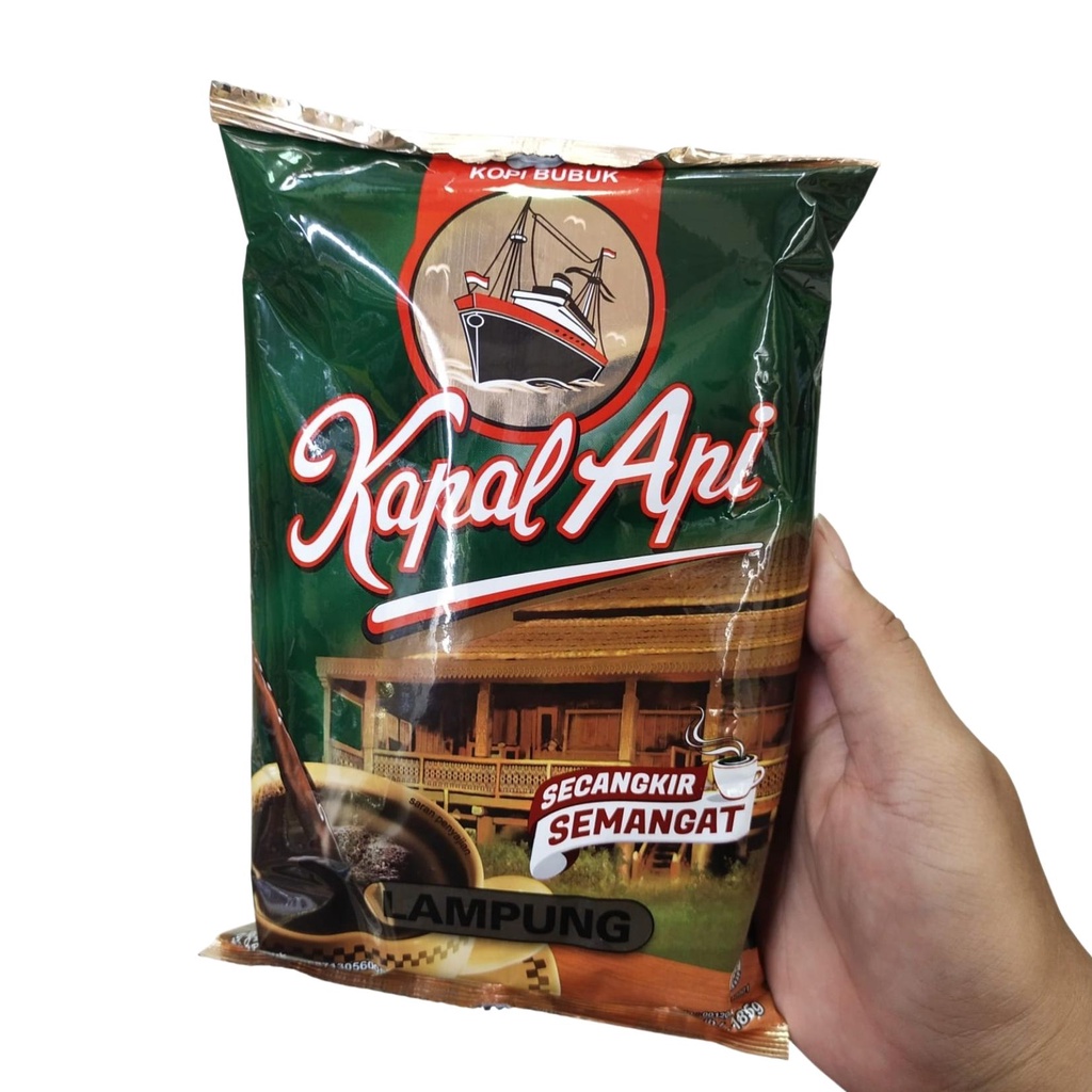 

Kopi Kapal Api Lampung 185gr Minuman Bubuk Coffee