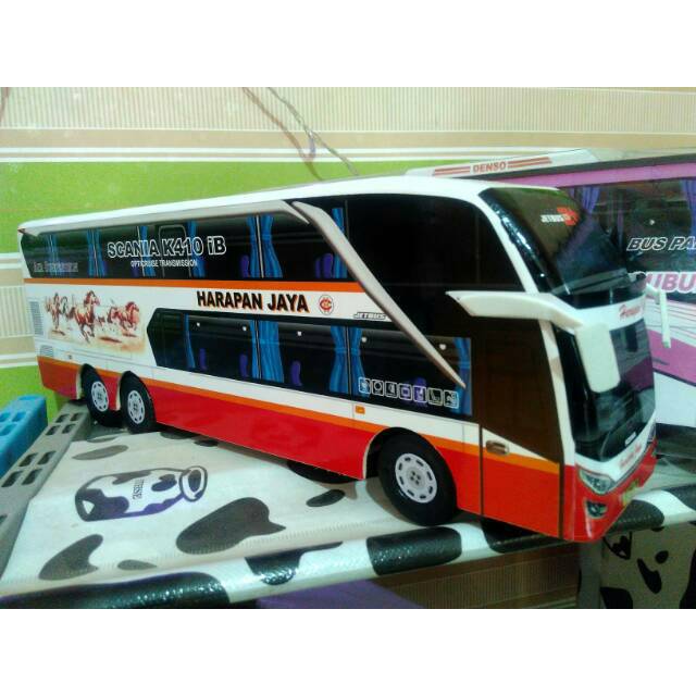 Miniatur bus bis harapan jaya Sdd