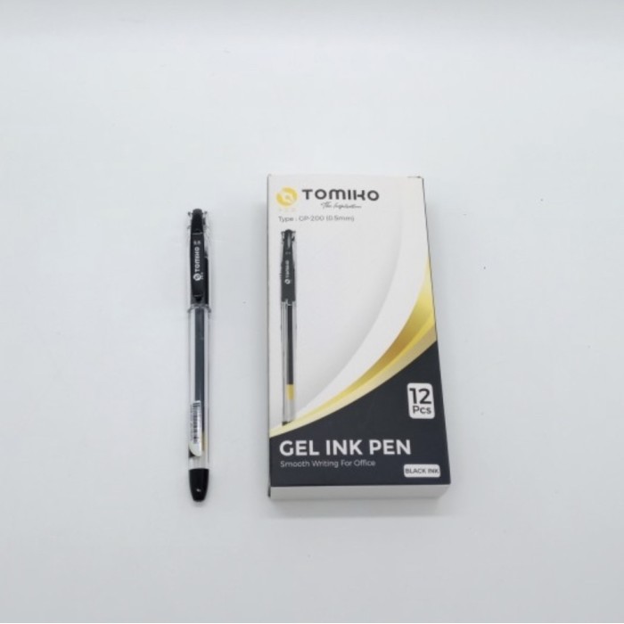 

PULPEN TOMIKO GEL INK GP200 BLACK