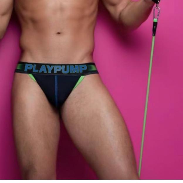 ❀ PP9113 PUMP celana pria sidecut edisi PLAY ☚