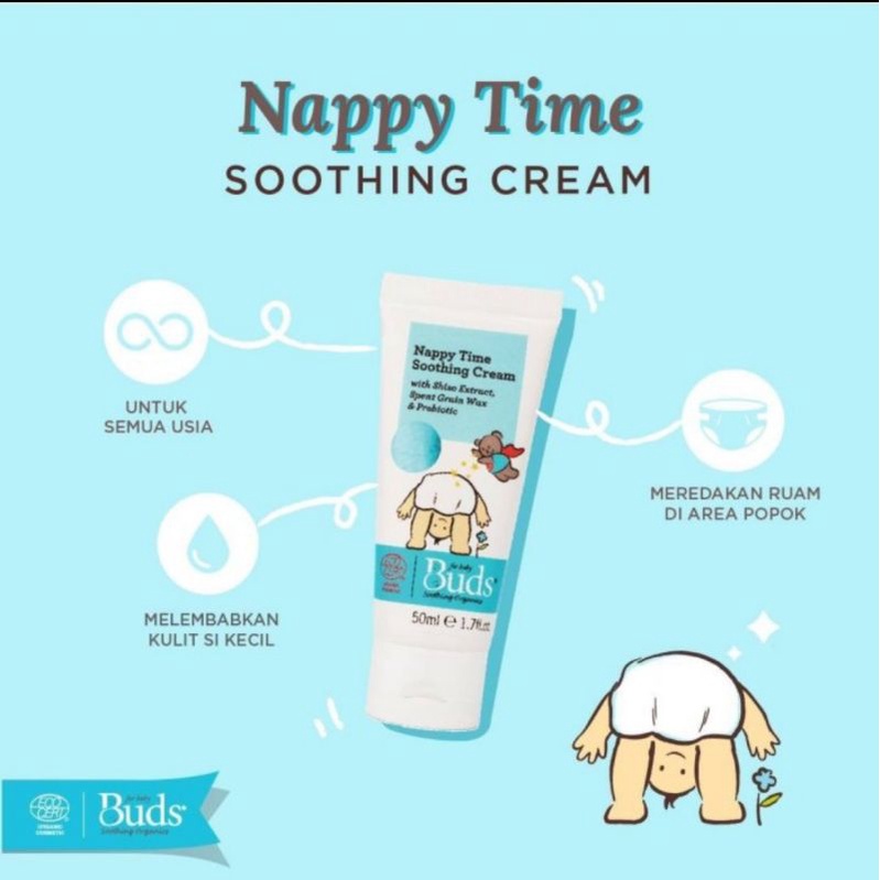 Buds Nappy time soothing cream