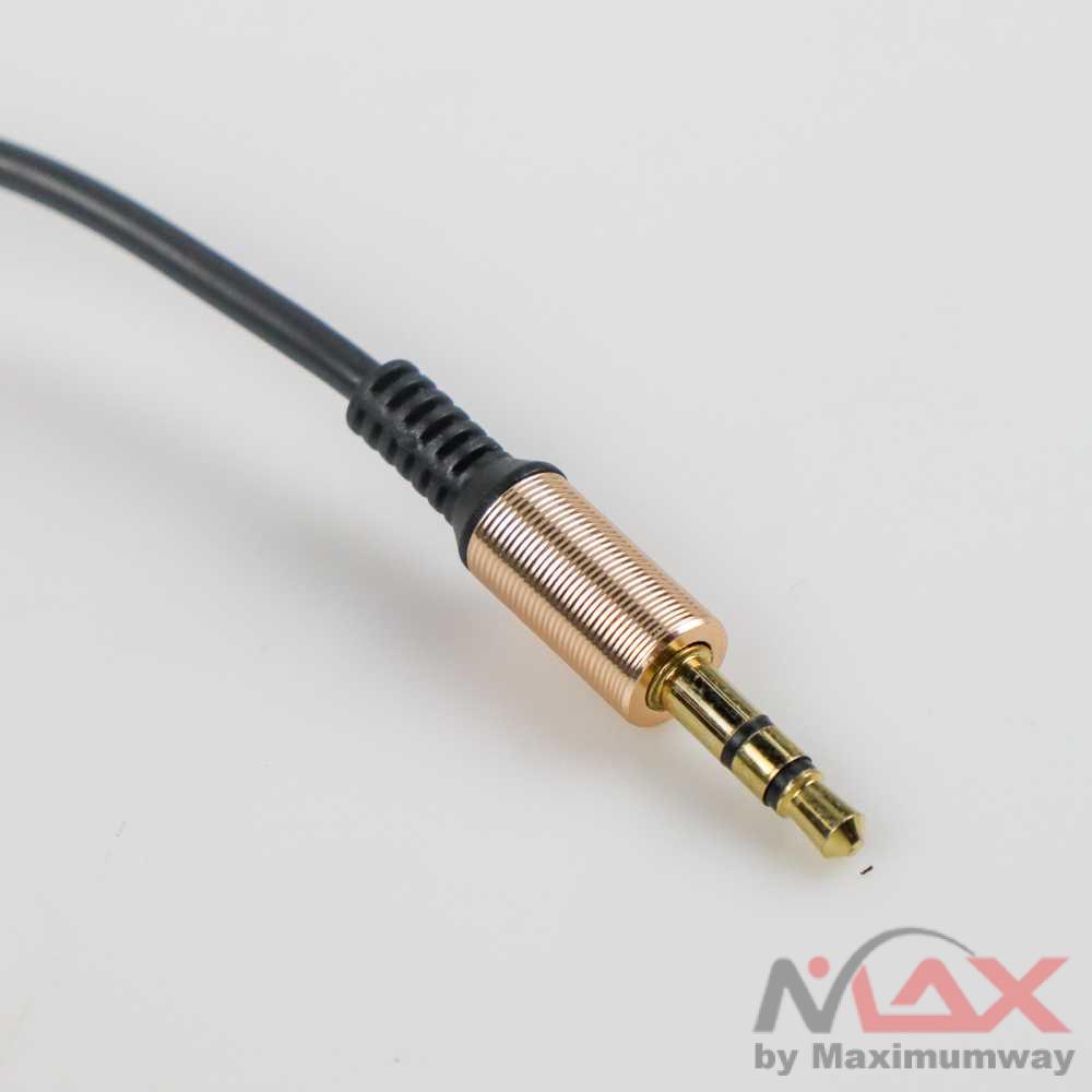 Jek 3.5mm Male to 3.5mm Male AUX Audio HP ke Ampli Sterio Stereo Taffware Kabel Audio AUX 3.5mm ke 3.5mm Laki Spring L Jack 1.5m 3.5mm Male AUX Straight Spring Cable Audio Adapter Cord for Car Speaker Phone Audio