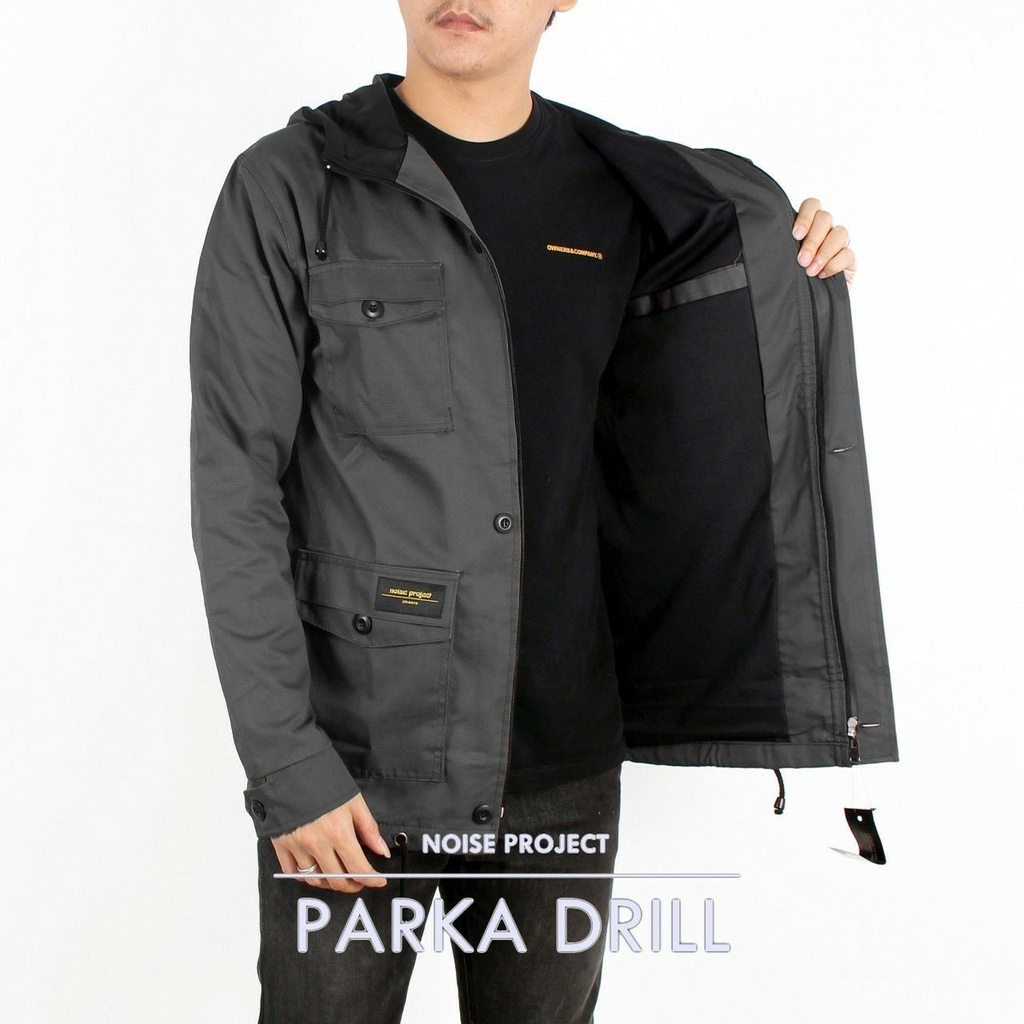 PARKA JACKET DRILL NOISE PROJECT ORIGINAL