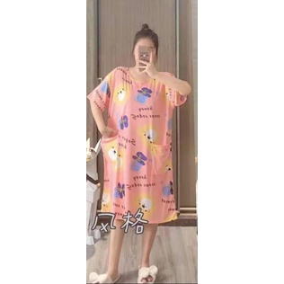Daster import wanita jumbo murah daster wanita piyama motif murah daster spandek Korea murah