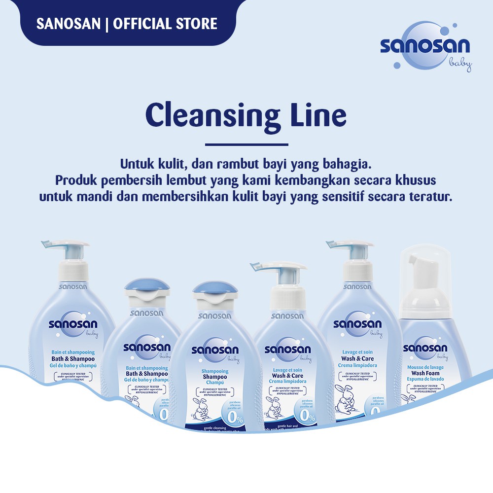 SANOSAN BABY SHAMPOO 200ML