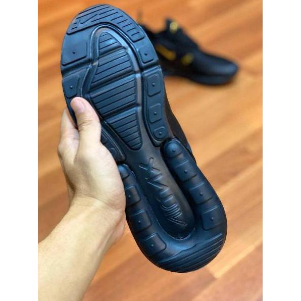 Stok terbatas.. SEPATU NIKE AIR MAX 270 BLACK GOLD QUALITY HIGH PREMIUM ORIGINAL VIETNAM