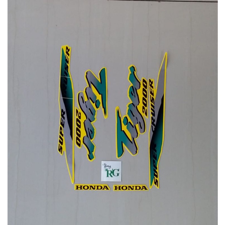 STRIPING STIKER HONDA TIGER 2000 TILAS TILAM