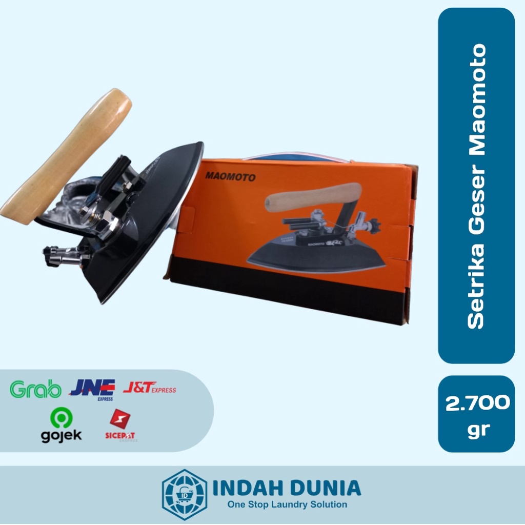 Setrika Uap Pencet & Geser Maomoto