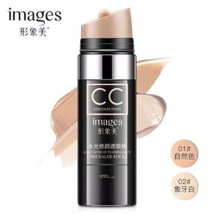 Images CC Concealer Stick Air Cushion Foundation Alas Bedak ORI