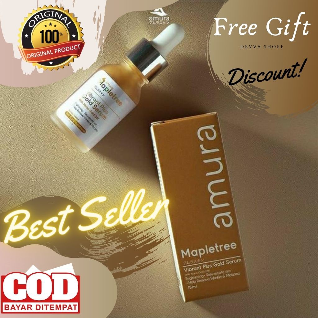 (BPOM)*SERUM GOLD AMURA*(100%ORI)
