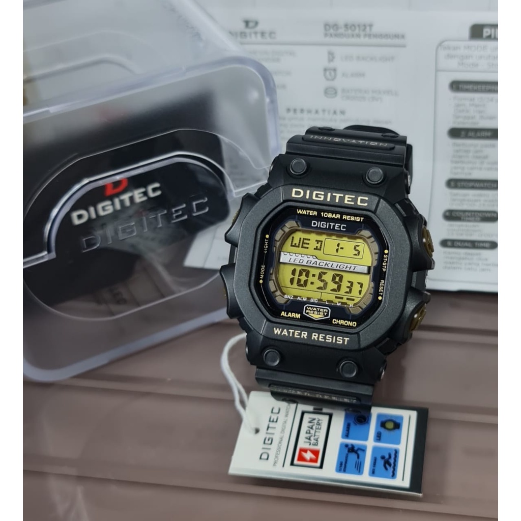 DIGITEC 5012 JAM TANGAN PRIA ORIGINAL