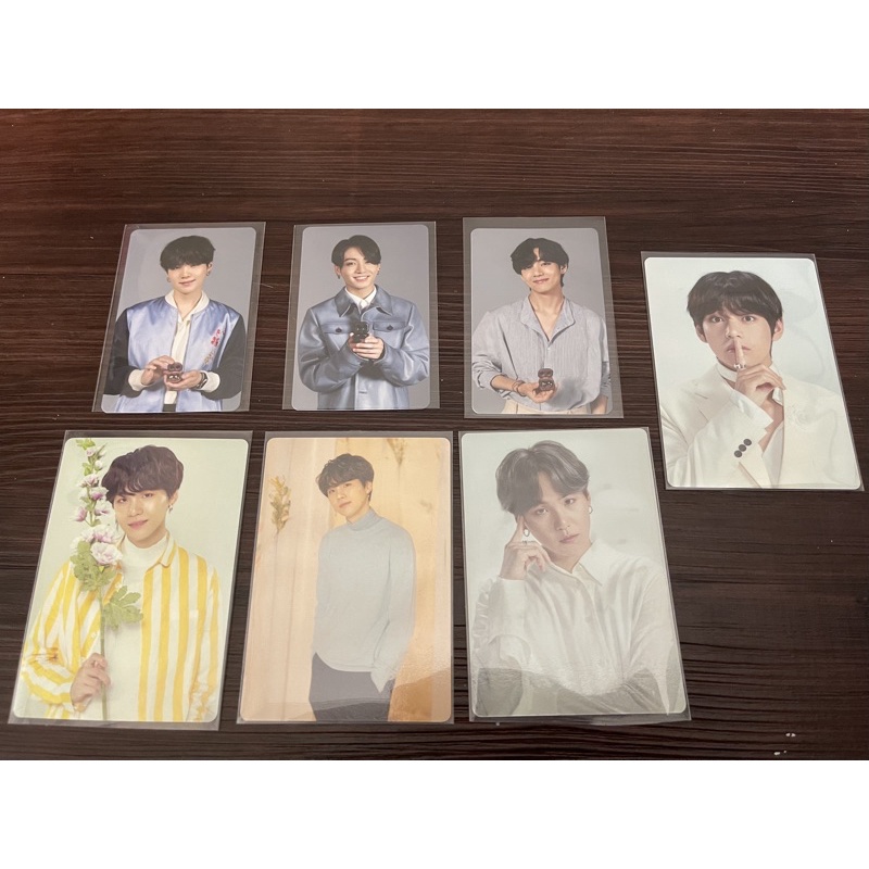 PHOTOCARD SAMSUNG LAMARAN JUNGKOOK TAEHYUNG YOONGI