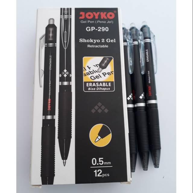 Pena bisa dihapus joyko pena gel gp 290 joyko pena erasable pulpen bisa dihapus joyko