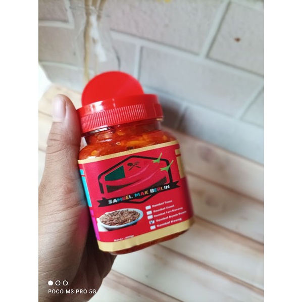 

Sambel Keong kemasan 200ml berat 300gr