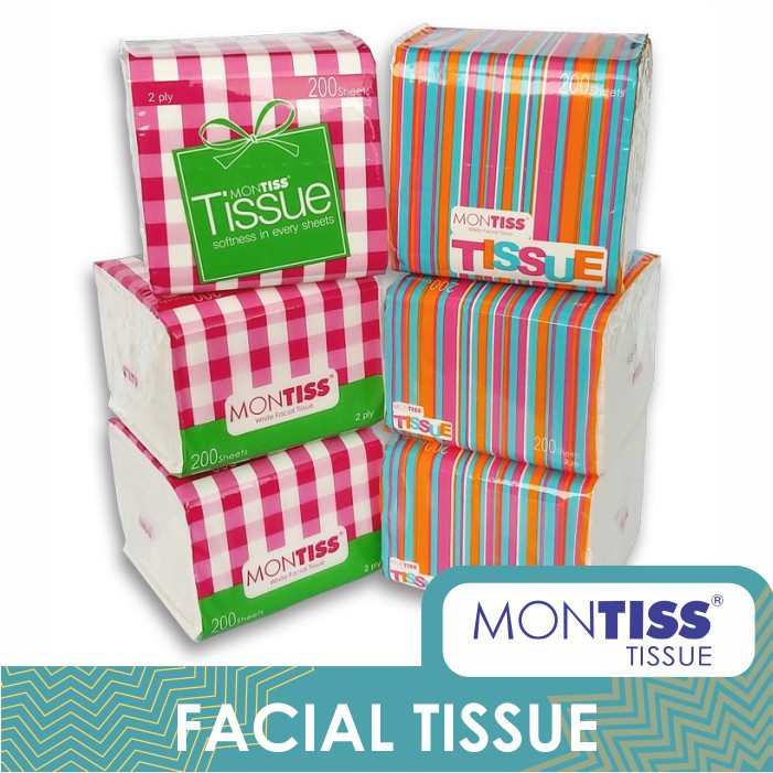 MONTISS POP UP 200gr / MONTISS TISSUE / MONTISS FACIAL TISSUE COMPACT