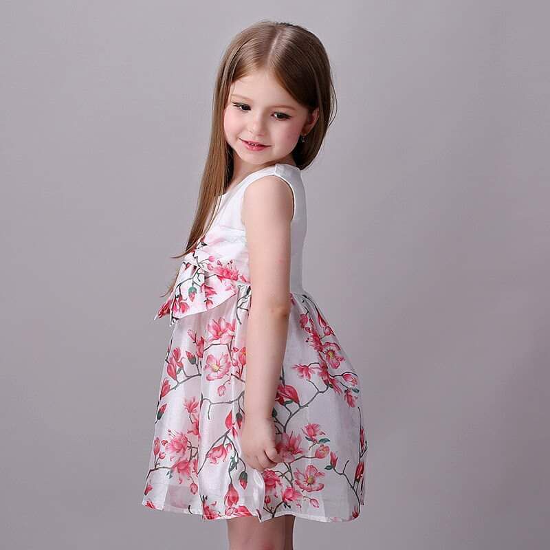 Dress Anak Perempuan Japan Sakura Flower