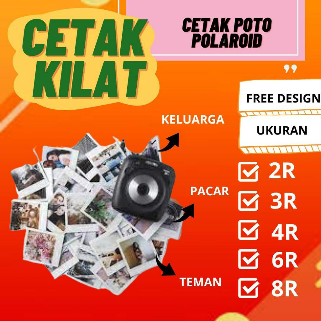 

[FREE DESIGN] CETAK FOTO POLAROID FOTO KELUARGA 2R BESTIE PACAR PASANGAN COUPLE