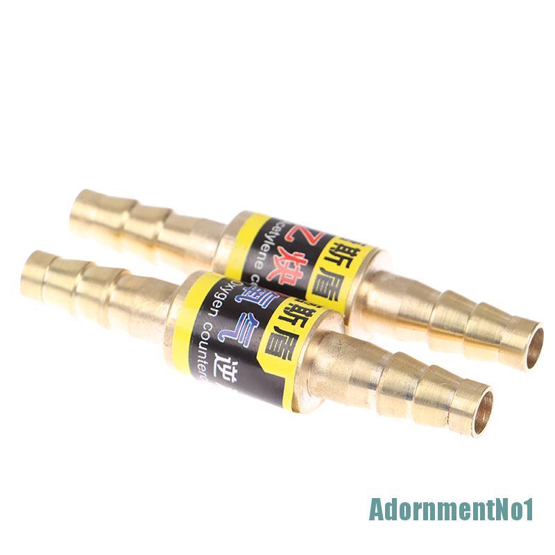 (Adornmentno1) 1pc Katup Pipa Flashback Arrestors Of Acetylene &amp; Oxygen Fuel Check