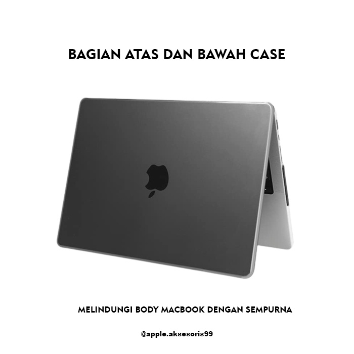 Case Macbook M1 Pro Max 14 16 Inch 2021 [A2442 A2485] MBA Casing Cover