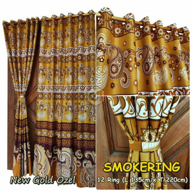 gorden smokering motif new gold ozel