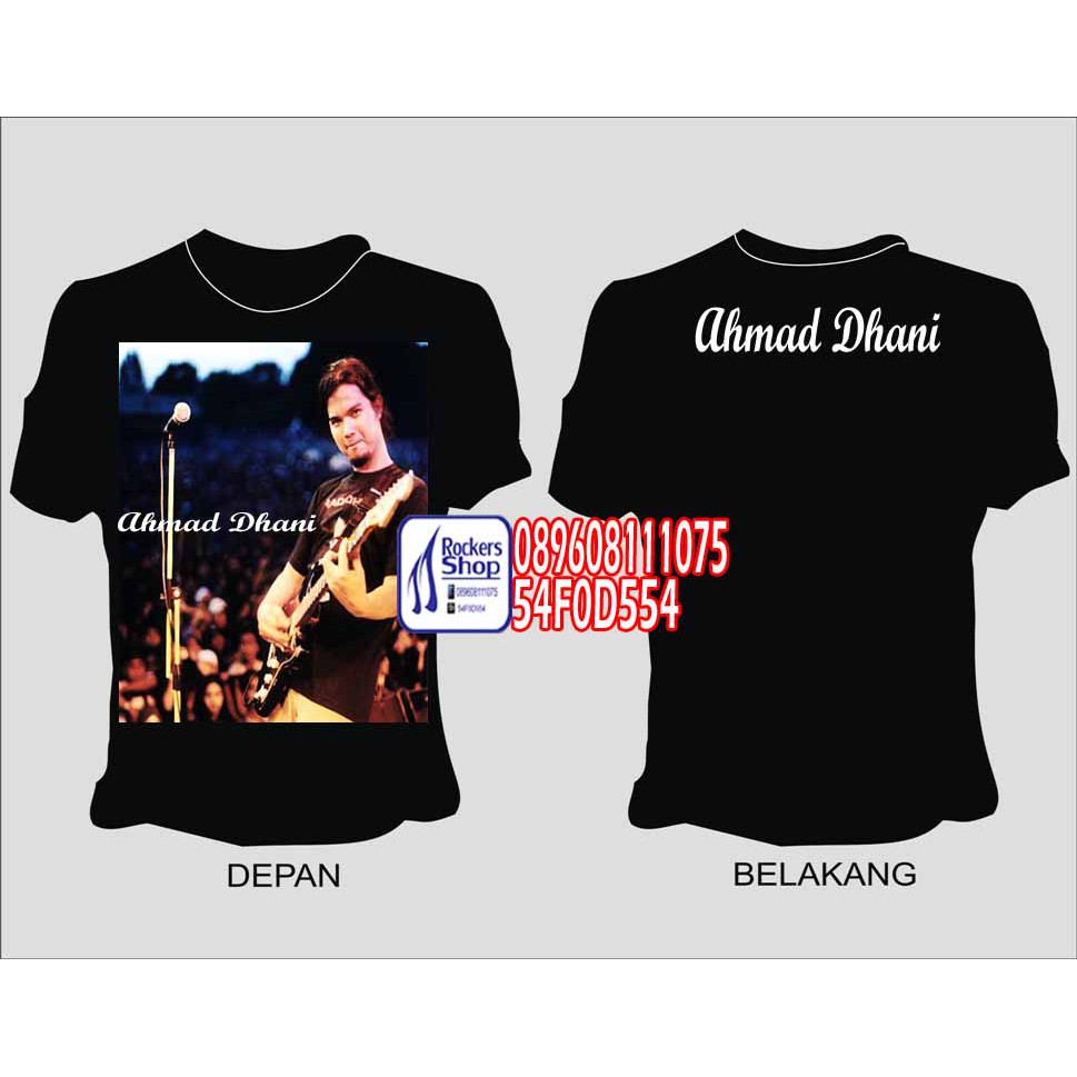 KAOS AHMAD DHANI DEWA GENIUS MAN