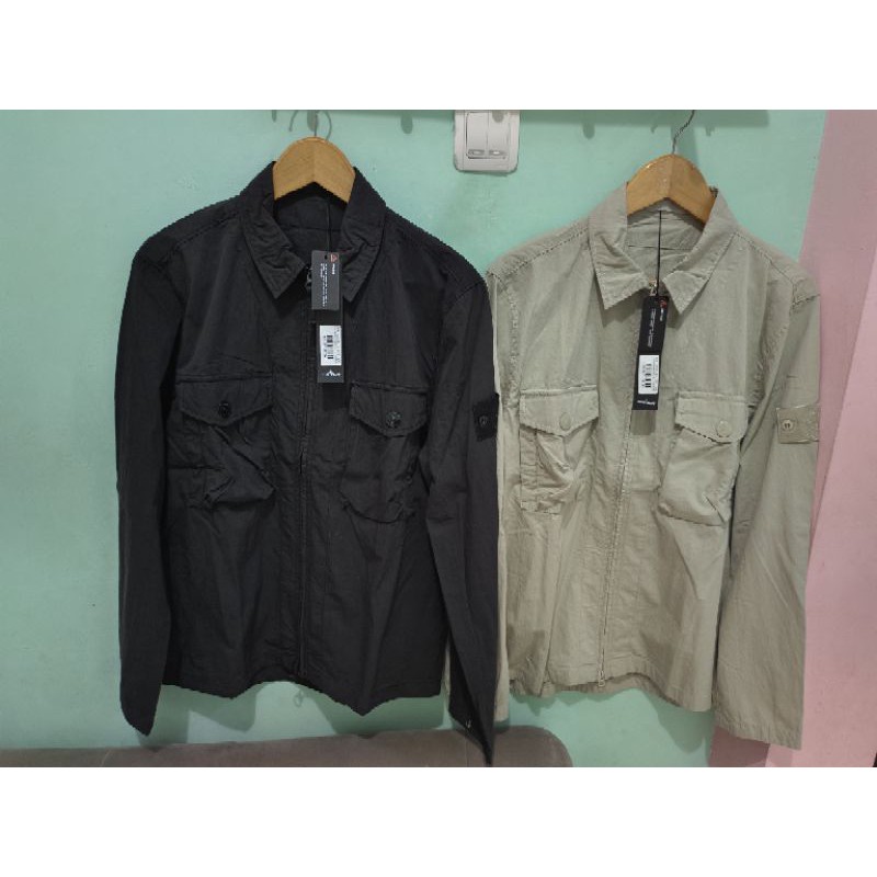Stone Island Ghost Resin Zip Overshirt ss'19