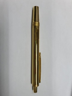 Lancing Device / Pen Bekam Stainless Gold Dus Biru SM 228