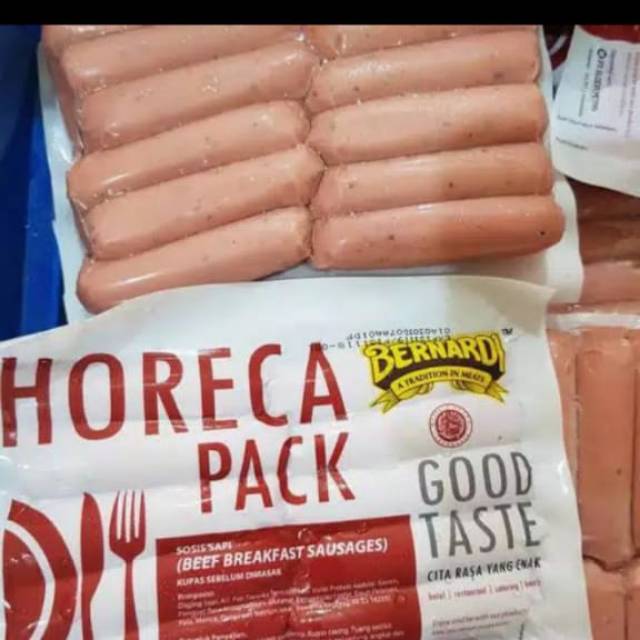 

Bernardi sosis sapi Horeka 500gr