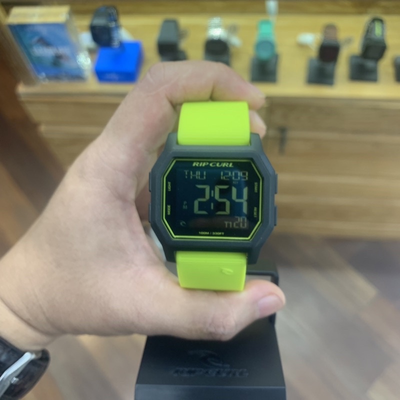 Jam tangan ripcurl Atom sunny lime