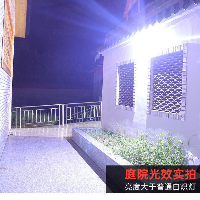 Anbolt 138LED lampu tenaga surya Lampu Solar Light Lampu Panel Surya tenaga Outdoor tempat lilin putih