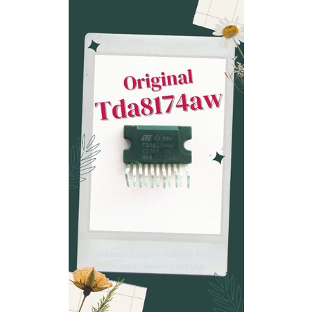 IC TDA8174AW ORIGINAL PABRIK TDA 8174 AW