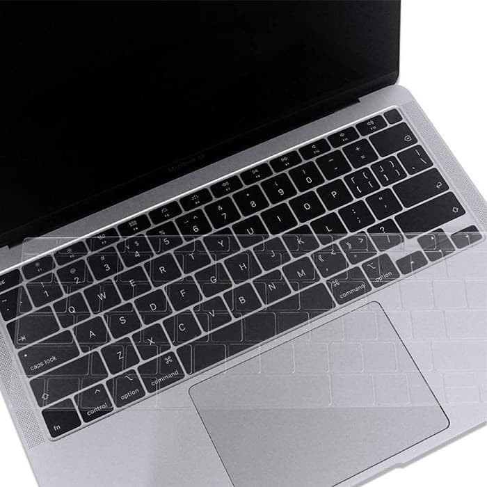 Silicone Keyboard Cover Macbook Air 13 Inch A2179 Touch ID Retina 2020 clear