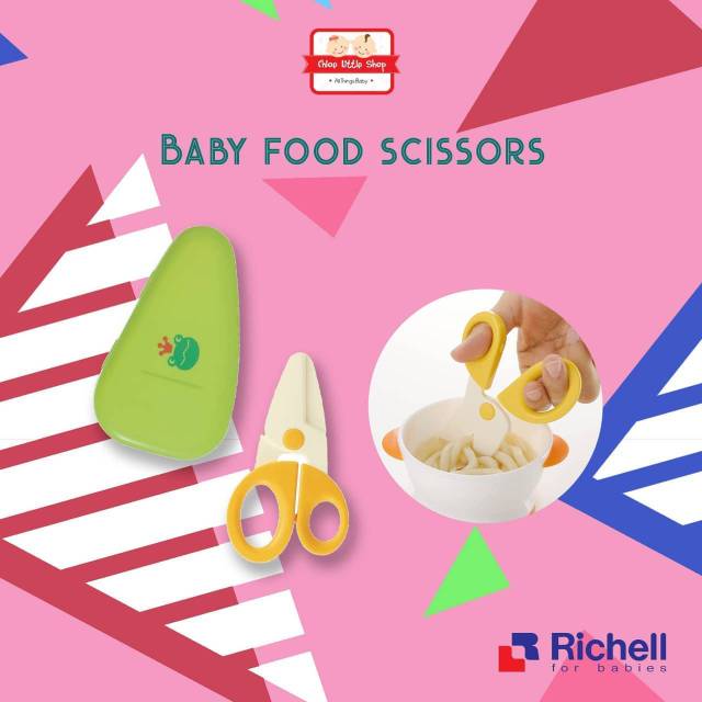 Richell Scissors for Baby Food