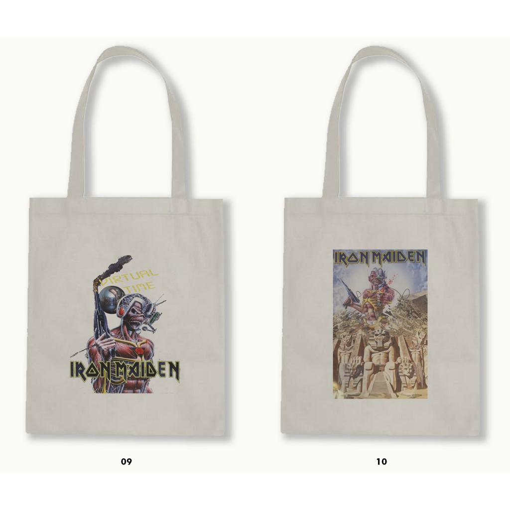 TOTE BAG BLACU - IRON MAIDEN