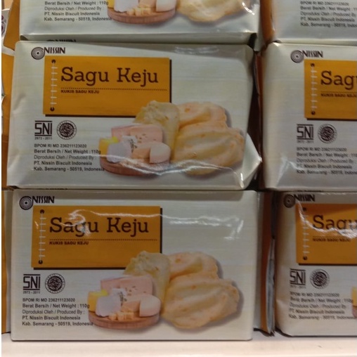 

Nissin Sagu Keju 110 gr