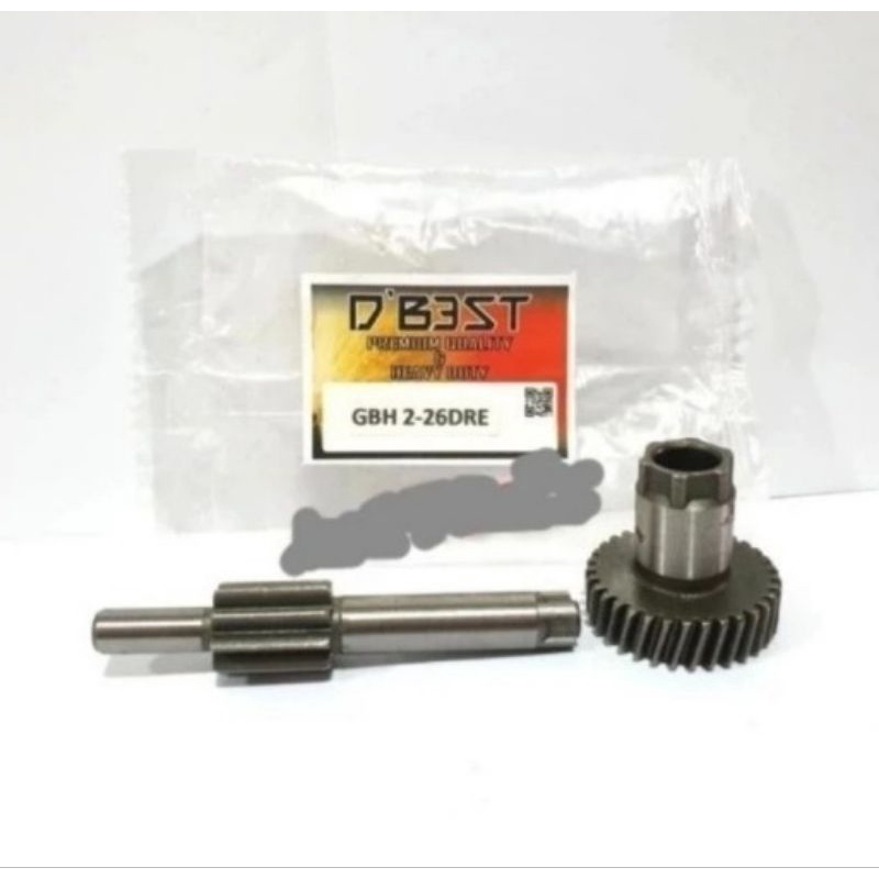 HELICAL GEAR + SHAFT GEAR BOR BOSCH GBH 2 26 DRE