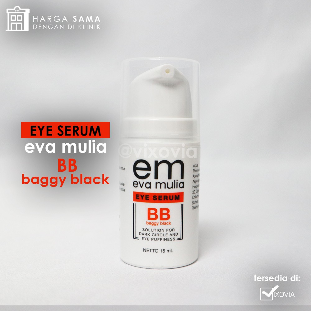 Eye Serum BB Baggy Black Serum Mata Panda Eva Mulia