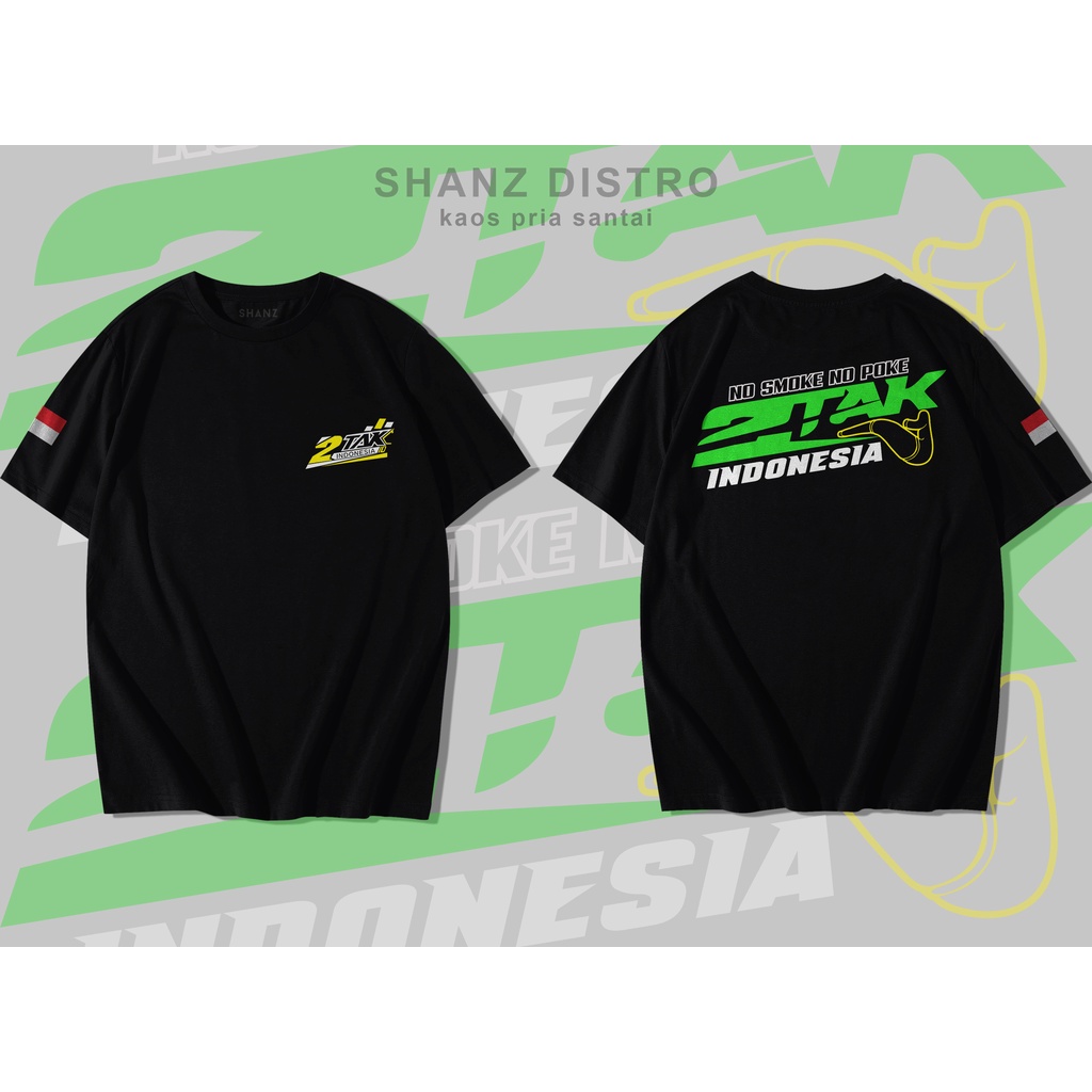 Kaos 2 STROKE PREMIUM 2TAK Baju 2 Tak Indonesia 2stroke