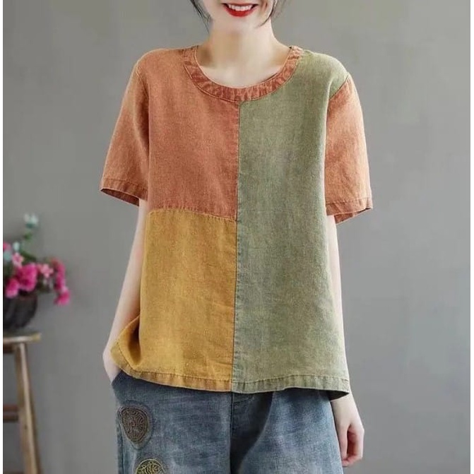 HEM KYLA BLOUSE - blouse cewek / blouse murah / blouse cantik / blouse kekinian