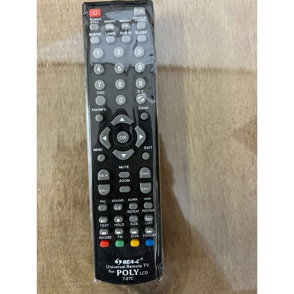 REMOTE TV POLYTRON LCD / LED  / TABUNG UNIVERSAL SEMUA TV POLYTRON