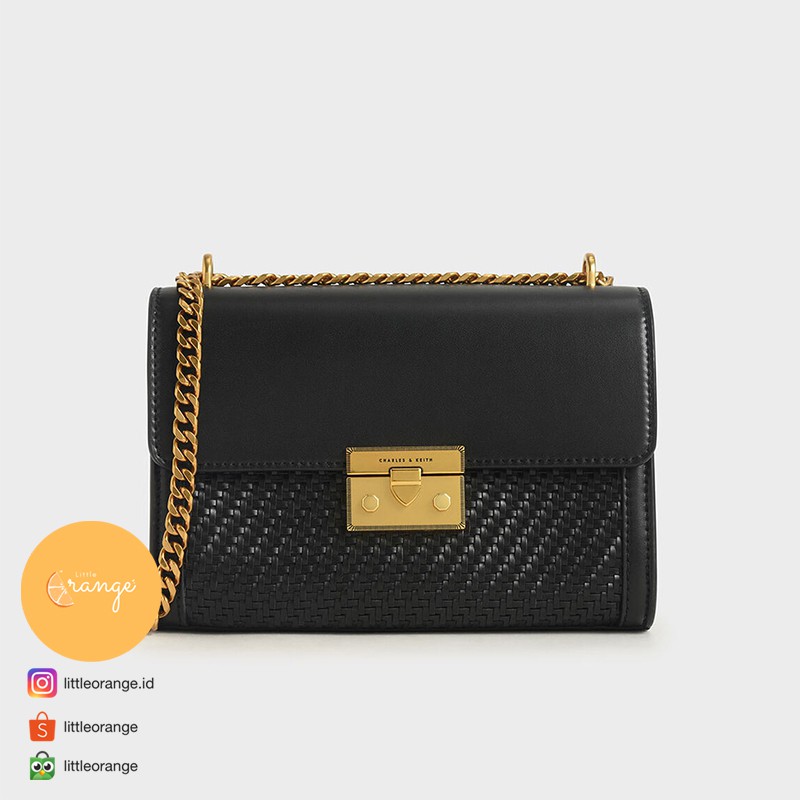 Ori Tas CK Woven Boxy Chain