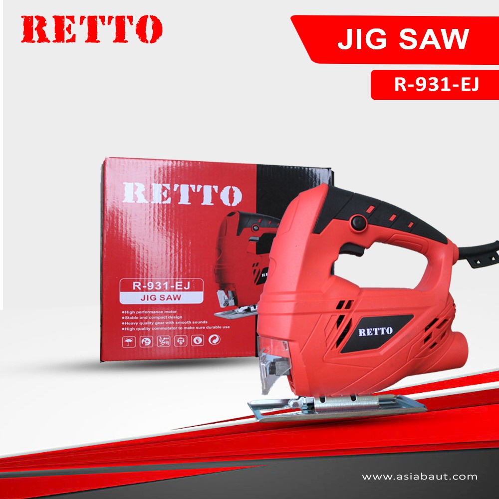 Mesin Gergaji kayu Jig Saw Retto R-931-EJ