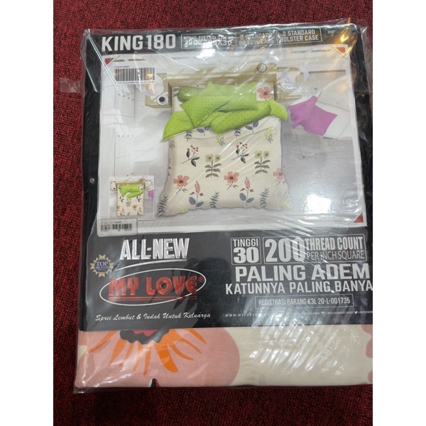 Sprei My Love King size