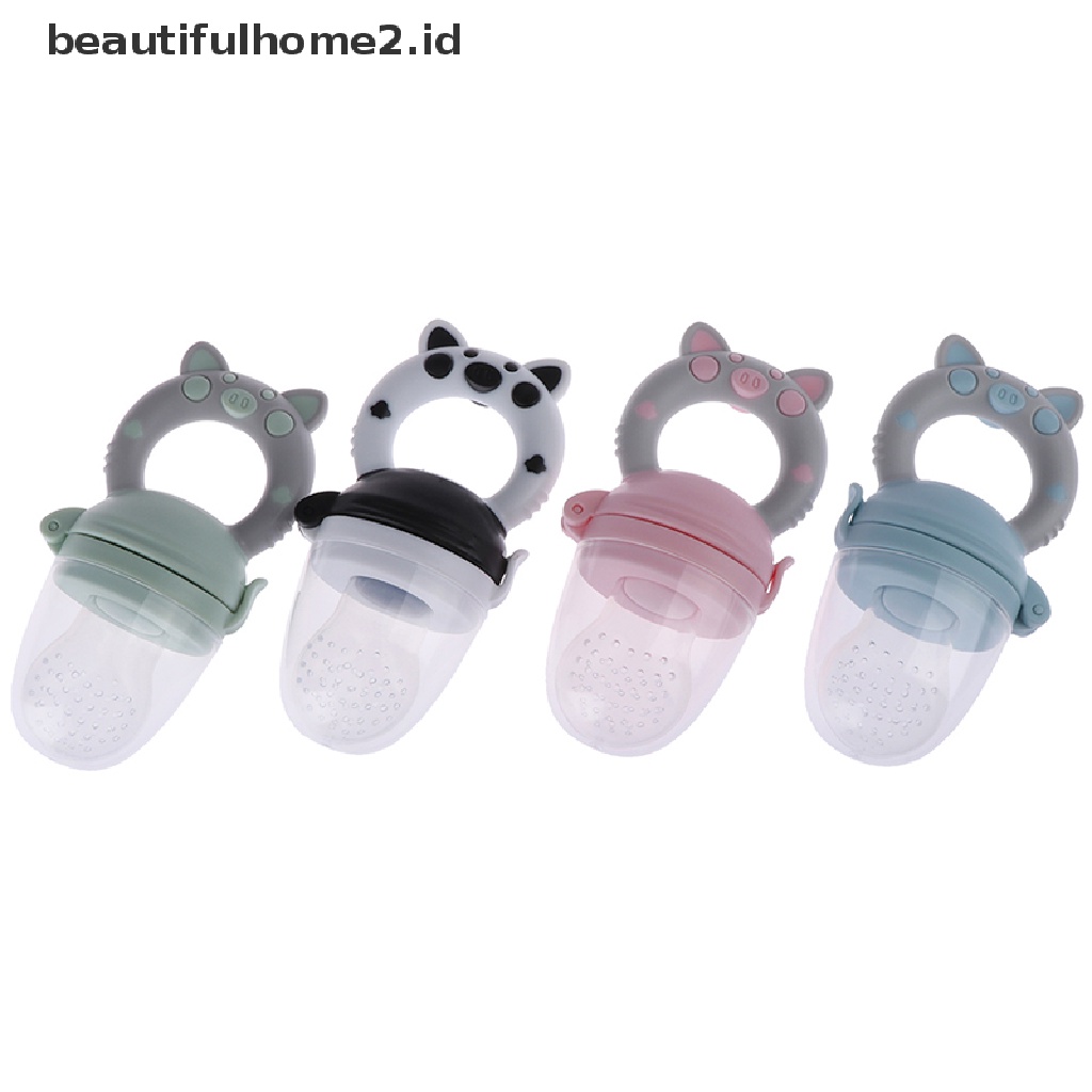 (beautifulhome2.id) 1pc Dot feeder Buah / Makanan Bayi Bahan Silikon