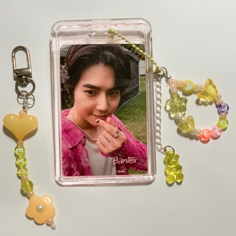 EXO keychain / gantungan kunci beads aesthetic