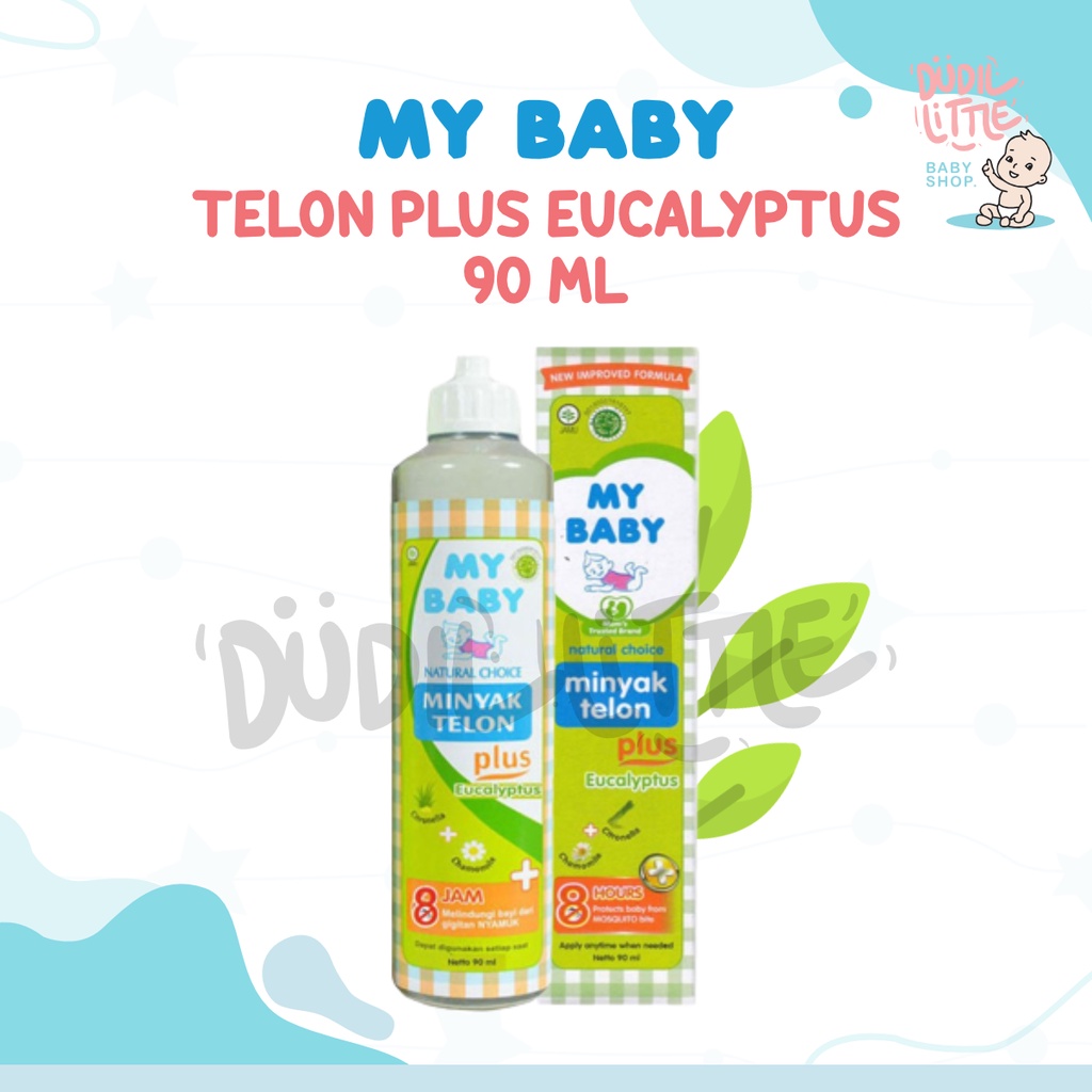 My Baby Minyak Telon Plus Eucalyptus dan Lavender 60 ml - 90 ml - 150 ml Anti Nyamuk 100% ORI