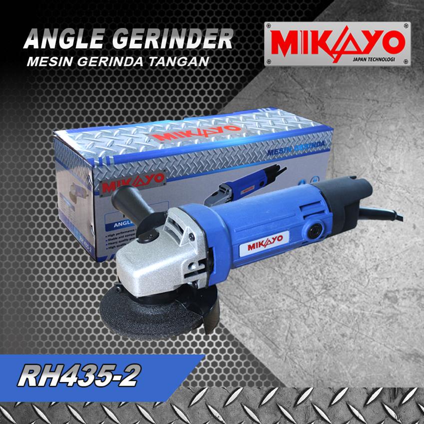 TERMURAH!! Mesin Gerinda Gerinda Tangan Angle Grinder 4in 4&quot; Bonus Batu Potong Poles Mesin gerinda ORIGINAL MIKAYO Grinder mesin gerinda 4&quot; inch