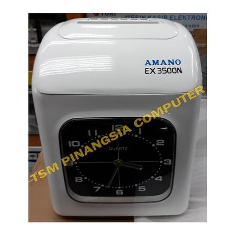 Buku Manual Mesin Absensi Amano Ex3500n