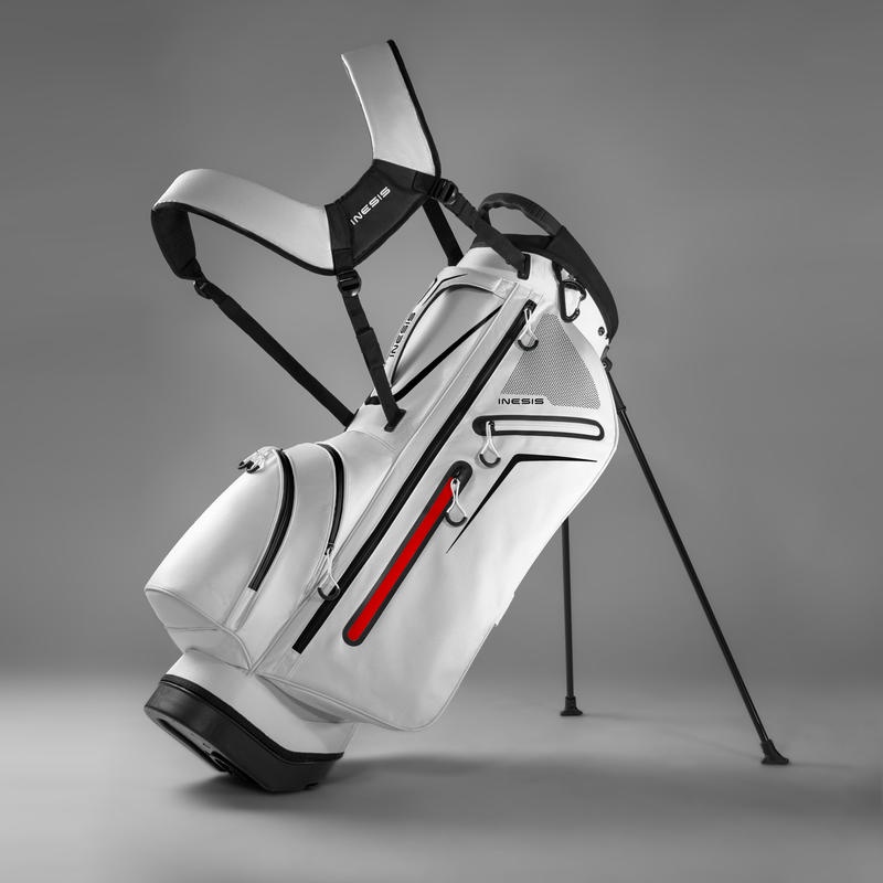 INESIS Light Tas Stand Golf Kapasitas 30L Untuk 14 Tongkat Golf