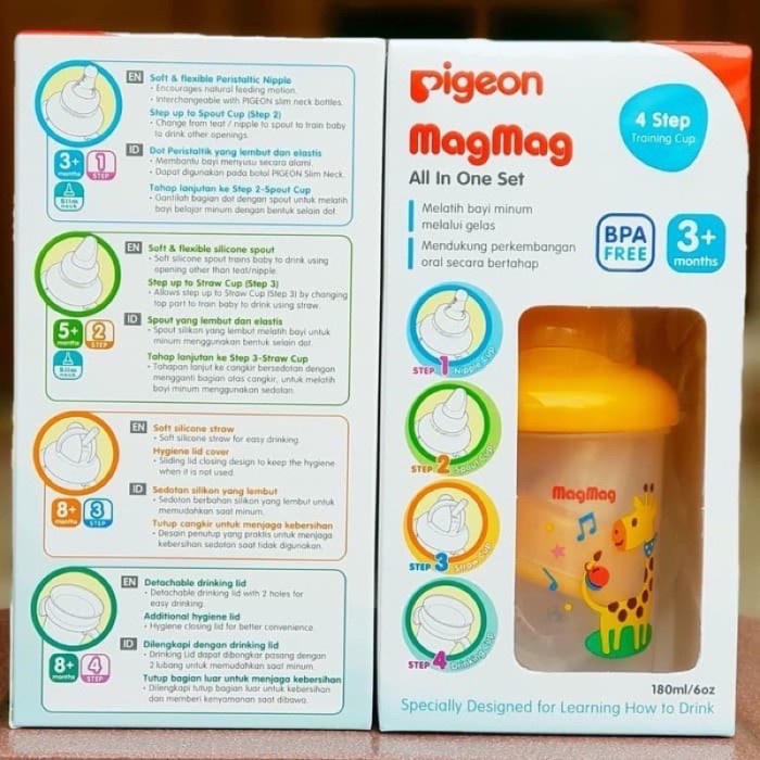 PIGEON MAG MAG ALL IN ONE SET ( 4 IN 1 SET)